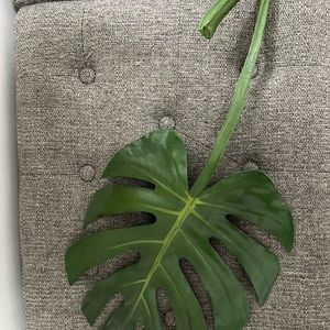 Faux Monstera Leaf